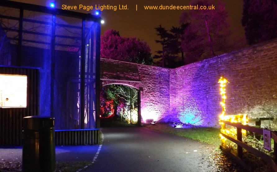 outdoor event lighting hire